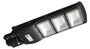 Lampă LED stradală solară dimabilă LED/12W/3,2V 6000K IP65 10000 mAh + telecomandă