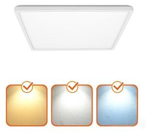 Plafonieră LED pentru baie NIVERA LED/12W/230V IP54 22,5x22,5 cm alb