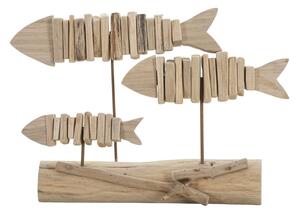 Mauro Ferretti Sculptura Peste In Natura cm 37X10X24 | Aosom Romania