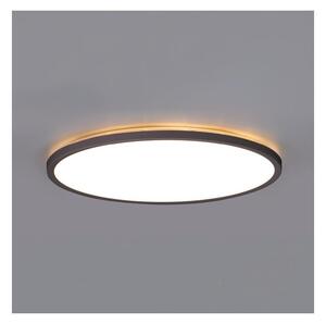Plafonieră LED cu senzor pentru baie NIVERA LED/24W/230V IP54 d. 30 cm negru + telecomandă
