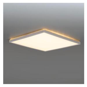 Plafonieră LED cu senzor pentru baie NIVERA LED/12W/230V IP54 22,5x22,5 cm alb + telecomandă