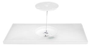 Panou LED aplicat NIVERA LED/32W/230V IP54 29,5x59,5 cm alb