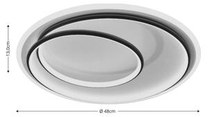 Brilagi - Plafonieră LED dimabilă FLARE LED/38W/230V 3000-6000K + telecomandă