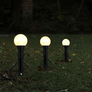 Set de lumini solare de grădină, tip ghirlandă cu 10 LED-uri IP44, 3.8M, 1.2v, Jumi