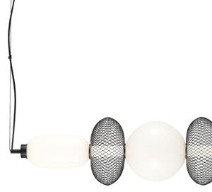 Lustră LED pe cablu ARAME LED/32W/230V negru