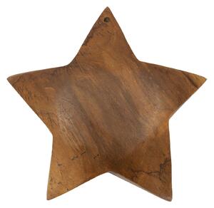 Mauro Ferretti Bintang Sculptura Teak cm Ø 19X5 | Aosom Romania