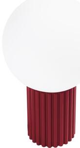 Lampă de masă Sollux SL.1751 HALO 1xG9/8W/230V d. 12 cm roșu