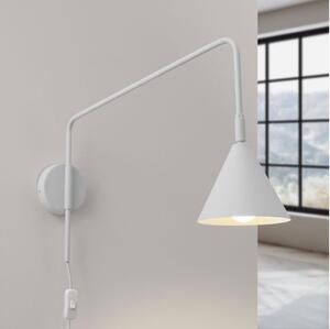 Lampă de perete Sollux SL.1696 NOX 1xE14/10W/230V alb