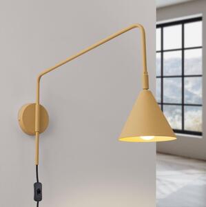 Lampă de perete Sollux SL.1698 NOX 1xE14/10W/230V auriu