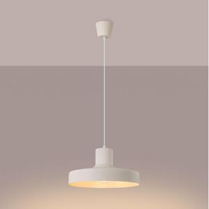 Lustră pe cablu Sollux SL.1704 BILO 1xE27/15W/230V d. 35 cm crem