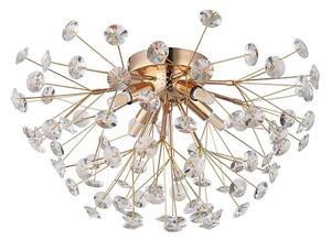 Plafonieră LED Globo 64135D KATRINA 4xG9/3,5W/230V auriu