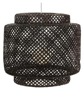 Lustră pe cablu Atmosphera LIBY 1xE27/40W/230V bambus/negru