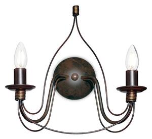Ideal Lux - Lampă de perete CORTE, 2xE14/40W/230V, cupru