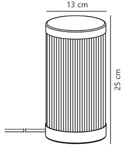 Lampă de masă de exterior Nordlux COUPAR 1xE27/25W/230V negru