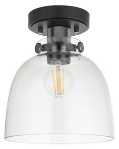Plafonieră Endon 99106 URBAN 1xE27/10W/230V negru/transparent