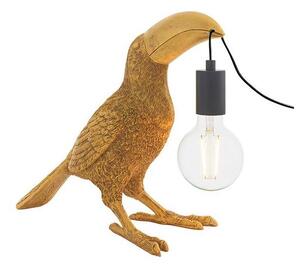 Lampă de masă Endon 95077 TOCO TOUCAN 1xE27/10W/230V auriu