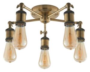 Endon 97244 - Spot halogen 5xE27/40W/230V, alamă