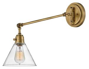 Lampă de perete Hinkley HK-ARTI-1W-HB-CG ARTI 1xE27/60W/230V alamă