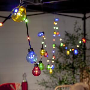 Ghirlandă luminoasă LED Bolla, colorată, plastic Lungime 5,3 m 3 becuri