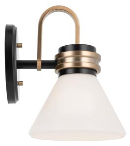 Lampă LED pentru baie Kichler KL-FARUM1-BK FARUM 1xG9/3W/230V negru/alamă