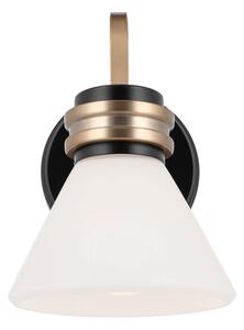 Lampă LED pentru baie Kichler KL-FARUM1-BK FARUM 1xG9/3W/230V negru/alamă