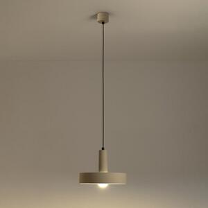 LEDS-C4 Keops 1 lampă suspendată LED, maro mat, Ø 28 cm, aluminiu, reglabil, Maro / Rugină, Camera de zi / sufragerie, Aluminiu, Modern
