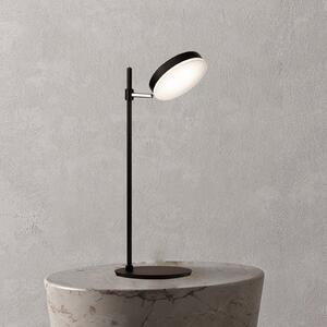 Maytoni LED lampă de masă Fad, negru, metal 47 cm reglabil, reglabil, Negru, Camera de zi / sufragerie, Metal, Modern