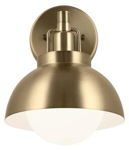 Lampă de perete Kichler KL-NIVA-1W-1P-CPZ NIVA 1xE27/40W/230V alamă