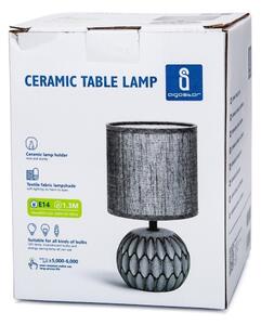 Lampă de masă 1xE14/40W/230V gri Aigostar