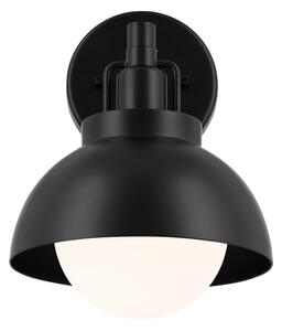 Lampă de perete Kichler KL-NIVA-1W-1P-BK NIVA 1xE27/40W/230V negru