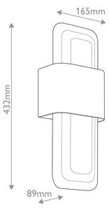 Aplică LED Kichler KL-SERENE-LED-W-NBR SERENE LED/16W/230V alamă