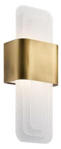 Aplică LED Kichler KL-SERENE-LED-W-NBR SERENE LED/16W/230V alamă