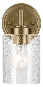 Lampă de perete Kichler KL-WINSLOW-1W-NBR WINSLOW 1xE27/60W/230V alamă