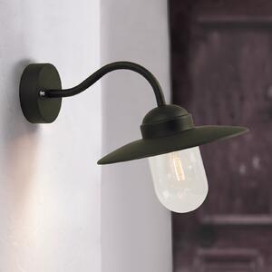 Nordlux Aplică de exterior Luxembourg negru - IP54, Negru, Metal, Casă de țară / Rustic