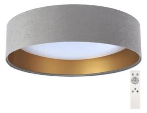 LED plafonieră SMART GALAXY LED/24W/230V gri/auriu cu telecomandă, dimabilă