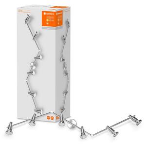 LEDVANCE Niclas Niclas LED reflector cu LED-uri, nichel, 6 lămpi
