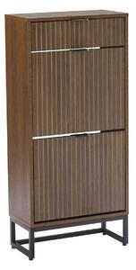 Dulap de pantofi Claro, stejar fumuriu (50 cm)