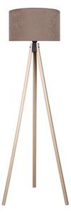 Lampadar VELVET 1xE27/60W/230V bej Brilagi