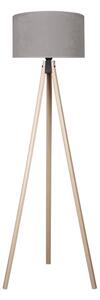 Lampadar VELVET 1xE27/60W/230V bej/gri Brilagi