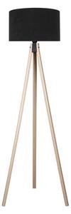 Lampadar VELVET 1xE27/60W/230V bej/negru Brilagi