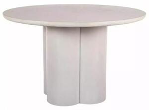 Masă de dining rotundă Rosalia, gri (120 cm)