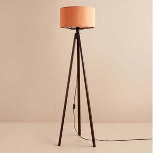 Lampă de podea AYD 1xE27/40W/230V, maro/portocaliu