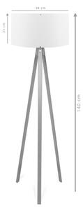 Lampă de podea AYD 1xE27/40W/230V maro