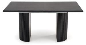 Masă de dining extensibilă Bolero, negru (160–250x90 cm)
