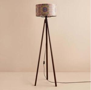 Lampă de podea AYD 1xE27/40W/230V maro/multicolor