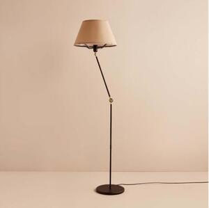 Lampă de podea flexibilă AYD 1xE27/40W/230V negru/maro