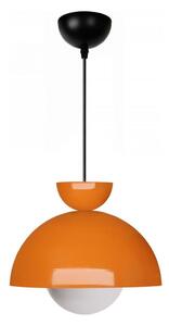 Lustră pe cablu SALVA 1xE27/15W/230V portocalie