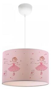 Lustră pentru copii CANDY 1xE27/40W/230V roz