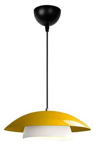 Lustră pe cablu MOONLIGH 1xE27/40W/230V galbenă