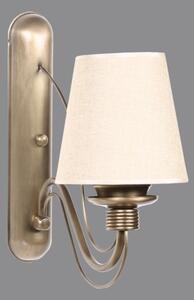 Aplica de perete CLASSIC 1xE27/40W/230V bronz/bej